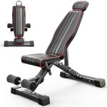 Yoleo Adjustable 660LB Foldable Weight Bench