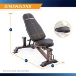 Steelbody Deluxe 6-Position Weight Bench for Strength