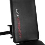 CAP Barbell Adjustable Utility Bench, Black