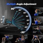 MERACH Adjustable Weight Bench for Home Workouts