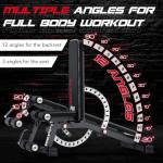 Keppi 1200LB Adjustable Heavy Duty Weight Bench