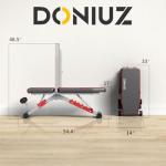 Adjustable Weight Bench for Full Body Workouts