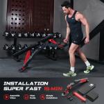 Adjustable Weight Bench for Home Gym Workouts