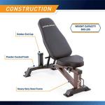 Steelbody Deluxe 6-Position Weight Bench for Strength