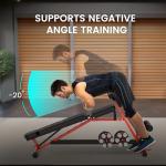 Fitness Reality 2-in-1 Adjustable Weight Bench