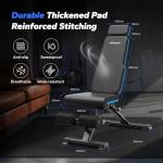 MERACH Adjustable Weight Bench for Home Workouts