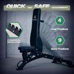 Adjustable Weight Bench for Strength Training