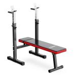 Adjustable Weight Bench with Squat Rack and Dip Station