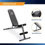 Marcy Versatile Exercise Utility Bench in Black