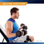 Marcy Versatile Exercise Utility Bench in Black