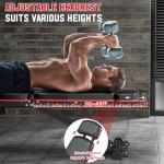 Adjustable Weight Bench with Leg Extension and Curl