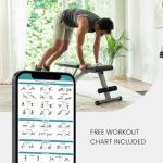 Adjustable 5-in-1 Foldable Weight Bench