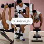 Adjustable 5-in-1 Foldable Weight Bench