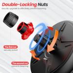 55lbs Adjustable Dumbbell Set - 4 in 1 Fitness