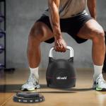 Ativafit 7-in-1 Adjustable Kettlebell for Home Gym