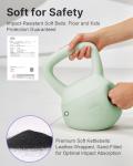 YOTTOY 10 LB Soft Kettlebell with Grip