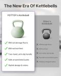 YOTTOY 10 LB Soft Kettlebell with Grip