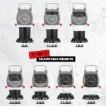 Adjustable Ergonomic Kettlebell Weight Set 5-44 lbs