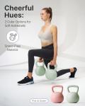 YOTTOY 10 LB Soft Kettlebell with Grip