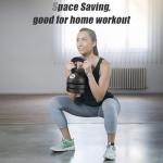 Cisleb 3-in-1 Adjustable Kettlebell Weight Set