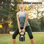 Cisleb 3-in-1 Adjustable Kettlebell Weight Set