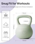 YOTTOY 10 LB Soft Kettlebell with Grip