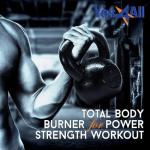 Yes4All 45lb Solid Cast Iron Kettlebell Set