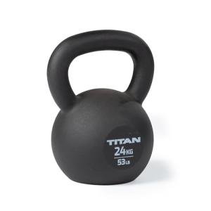 Titan Fitness 24 KG Cast Iron Kettlebell for Workouts