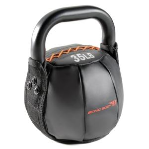 Bionic Body 35-Pound Soft Kettlebell with Handle