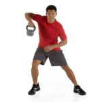 SPRI 40-Pound Kettlebell with Comfort Grip