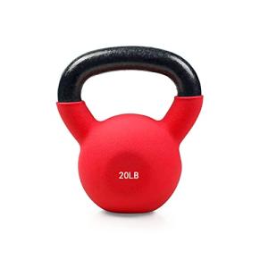 RitFit Neoprene Coated Cast Iron Kettlebell 20LB