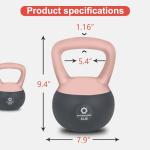 Primasole Anti-Slip Soft Kettlebell for Home Workouts