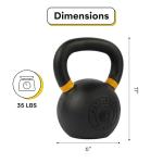 Kettlebell Kings Powder Coated Weights Set