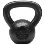 Yes4All Cast Iron Kettlebell Set, 15-20 lbs