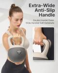 YOTTOY 10 lb Soft Kettlebell for Strength Training