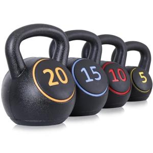 4-Piece Kettlebell Set for Full Body Workouts