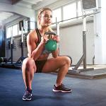 RitFit Neoprene Coated Cast Iron Kettlebell 20LB