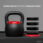 Adjustable 40lb Kettlebell with Matte Finish