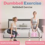 Adjustable 4-in-1 Kettlebell Set for Home Gym