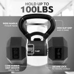 Yes4All Kettlebell Converter Grip for Dumbbells