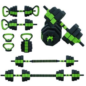 4-in-1 Adjustable Dumbbell Set - 44 lbs