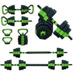 4-in-1 Adjustable Dumbbell Set - 44 lbs