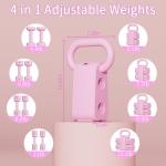 Adjustable 4-in-1 Kettlebell Set for Home Gym