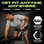 Rage Fitness Single-Cast Iron Kettlebell Set