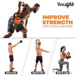 Yes4All Kettlebell Converter Grip for Dumbbells
