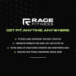 Rage Fitness Single-Cast Iron Kettlebell Set