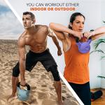 GYMENIST 12 LB Neoprene Coated Kettlebell