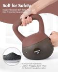Cushioned Soft Kettlebell Set with Anti-Slip Grip