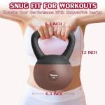 YIGUO 10 lb Soft Kettlebell for Home Workouts
