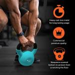 GYMENIST 12 LB Neoprene Coated Kettlebell